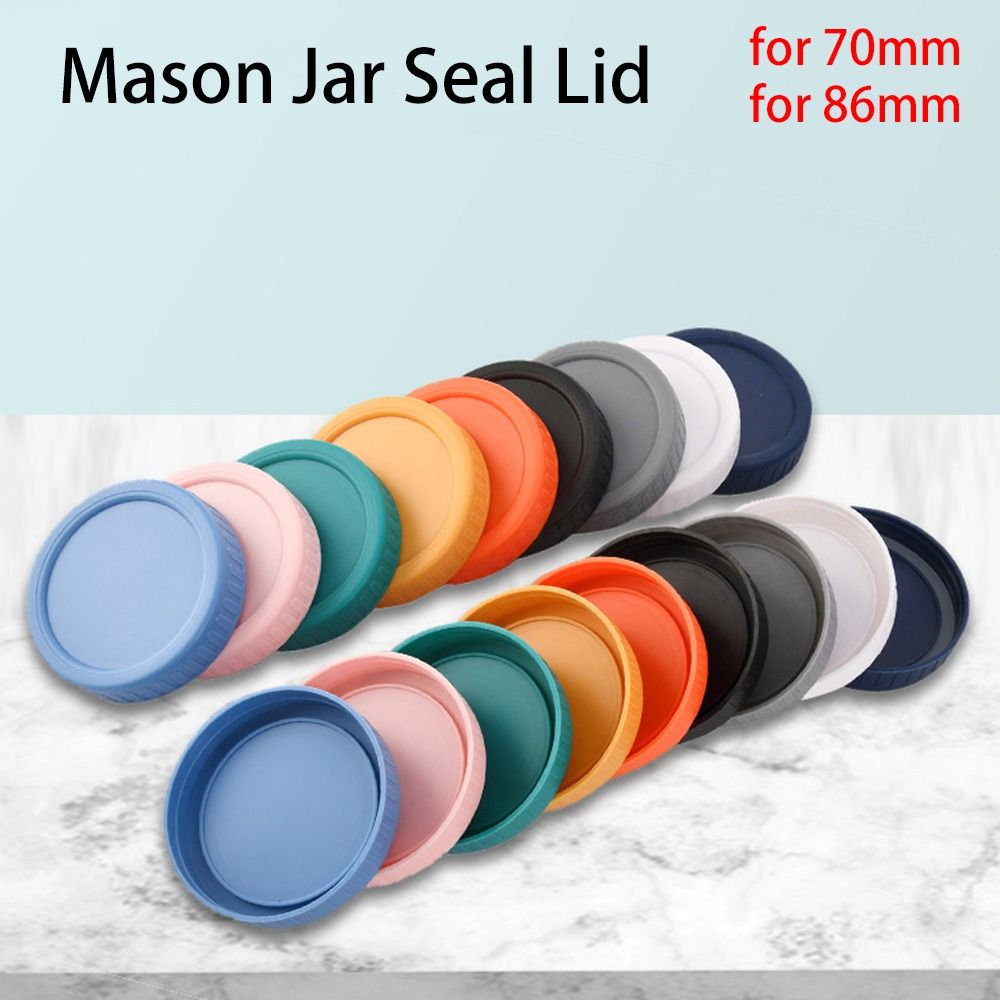 Mason Jar Wide Mouth - Geniş ağız kavanoz için 6 adet