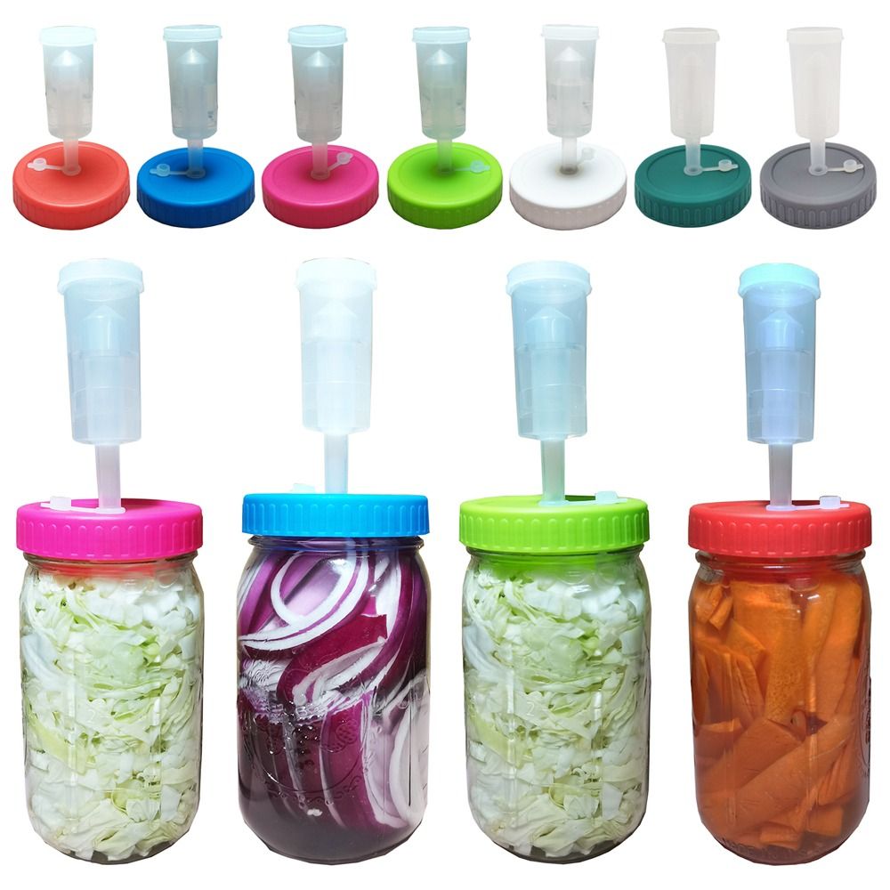 Mason Jar Wide Mouth - Geniş ağız cam turşu kavanozu kavanoz