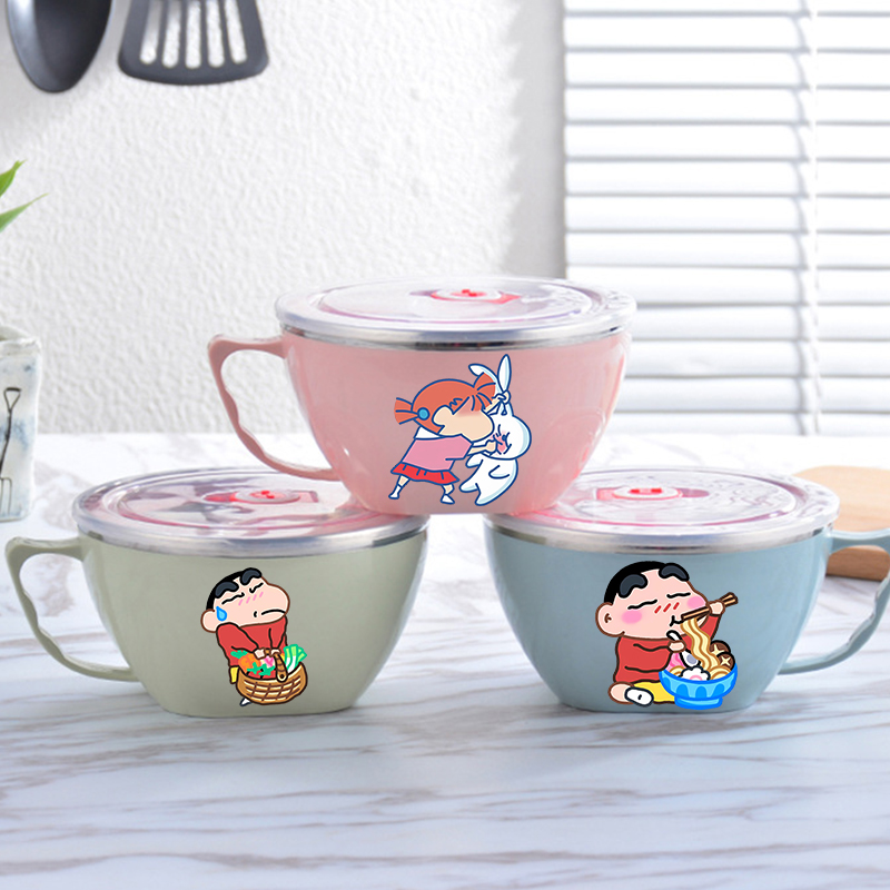 Food Storage Box Large - Crayon Shin-chan Erişte Kasesi Büyük Kapasiteli