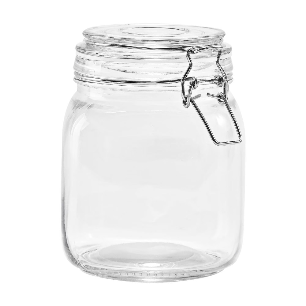 Food Storage Containers Glass - Mainstays 38 oz Cam Gıda Saklama