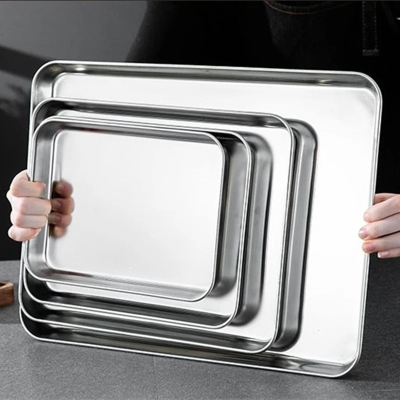 Food Storage For Restaurant - Mutfak Dikdörtgen Paslanmaz Çelik Yiyecek Saklama