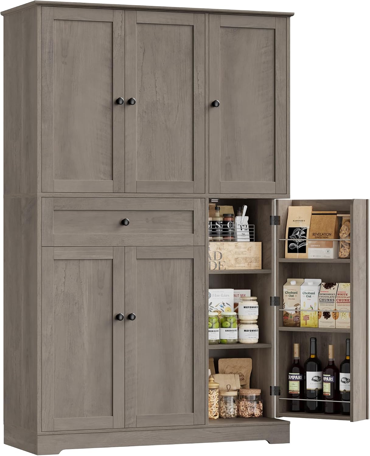 Food Storage Kitchen Cabinet - Mutfak Kileri Depolama Dolabı Tezgah Üstü