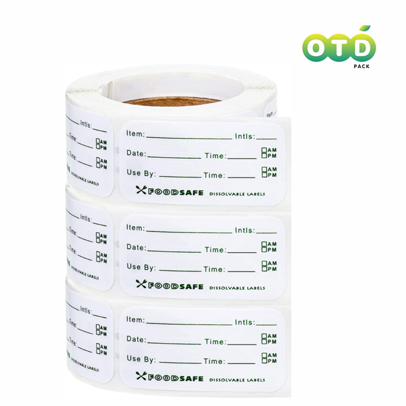 Food Storage For Restaurant - 300/adet Gıda Saklama Etiketleri Yapışkanlı Çıkarılabilir