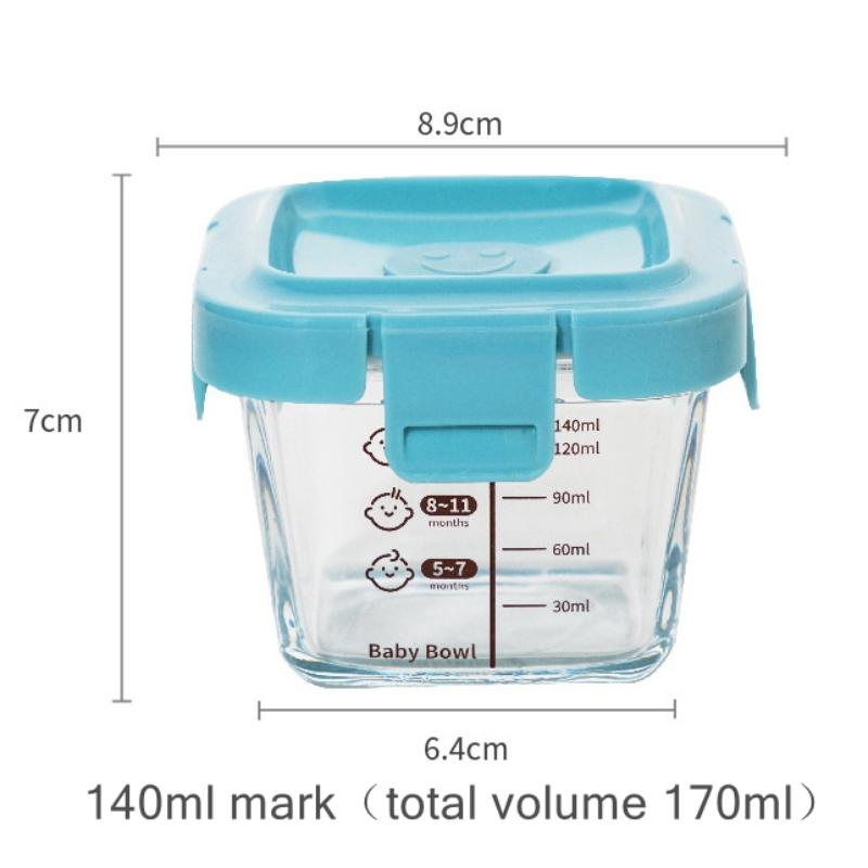 Food Storage Containers Glass - Ve Isıya Dayanıklı Saklama Kutusu Spock