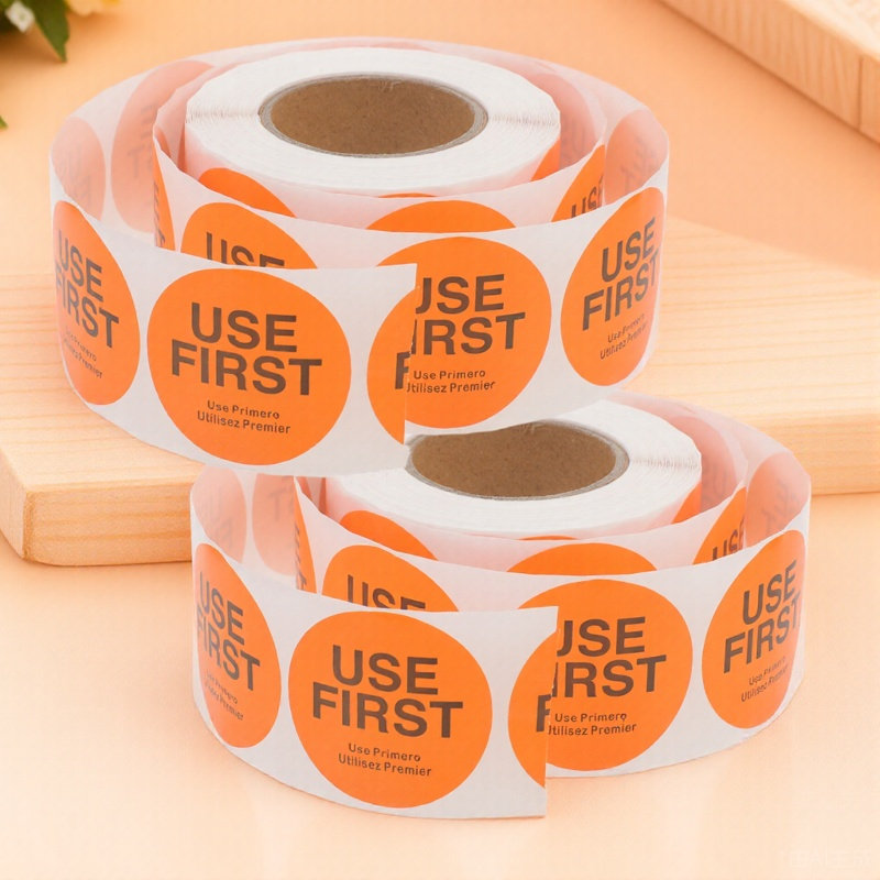 Food Storage For Restaurant - 2 Rulo Envanter Kontrol Etiketleri İlk