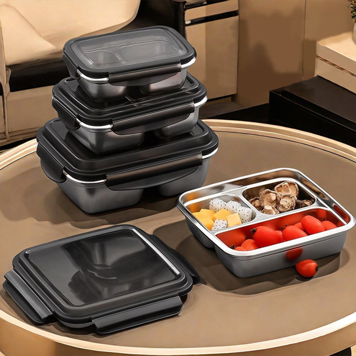 WORTHBUY 2/3 Izgaralar 304 Pas - Food Storage Box Large incelemesi ve fiyatı