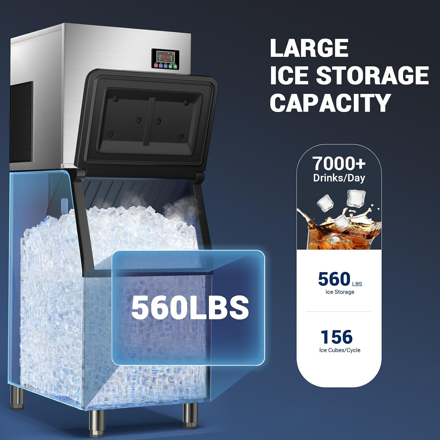 560 LBS Depolama Hazneli Ticar - Food Storage For Restaurant incelemesi ve fiyatı