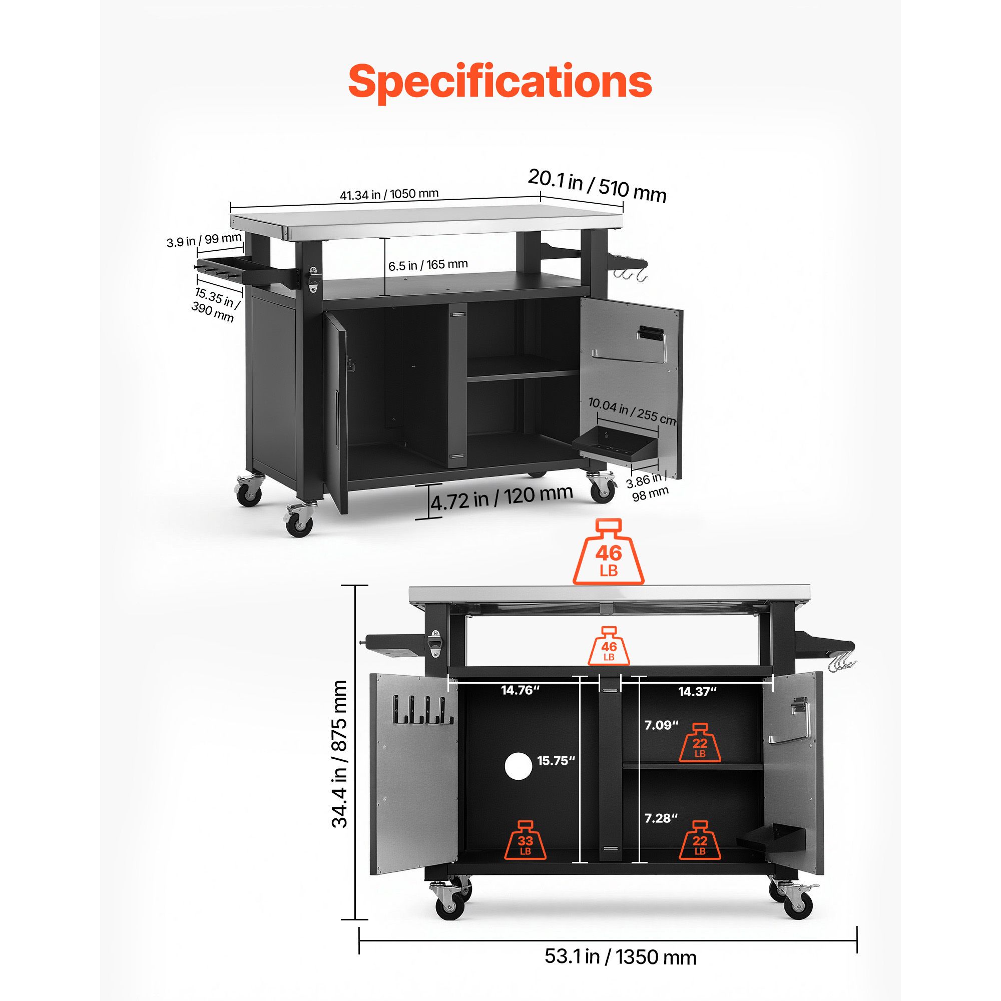 Depolama Dolaplı Açık Hava Izg - Food Storage Kitchen Cabinet incelemesi ve fiyatı