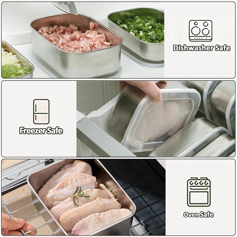 Paslanmaz Çelik Gıda Saklama K - Food Storage And incelemesi ve fiyatı