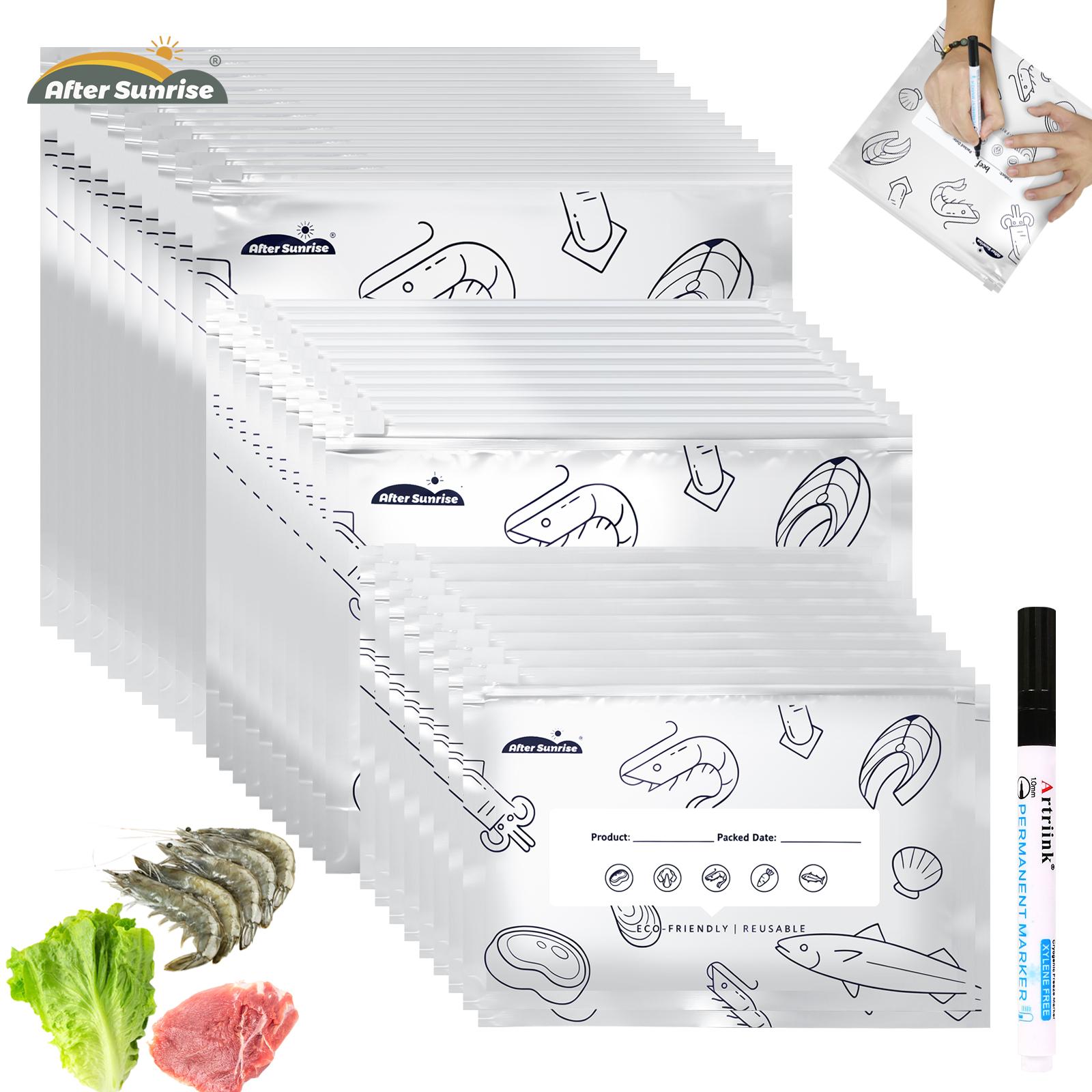 【Soğutulmuş Gıdalar】Yeniden Ku - Food Storage Zipper Bags incelemesi ve fiyatı