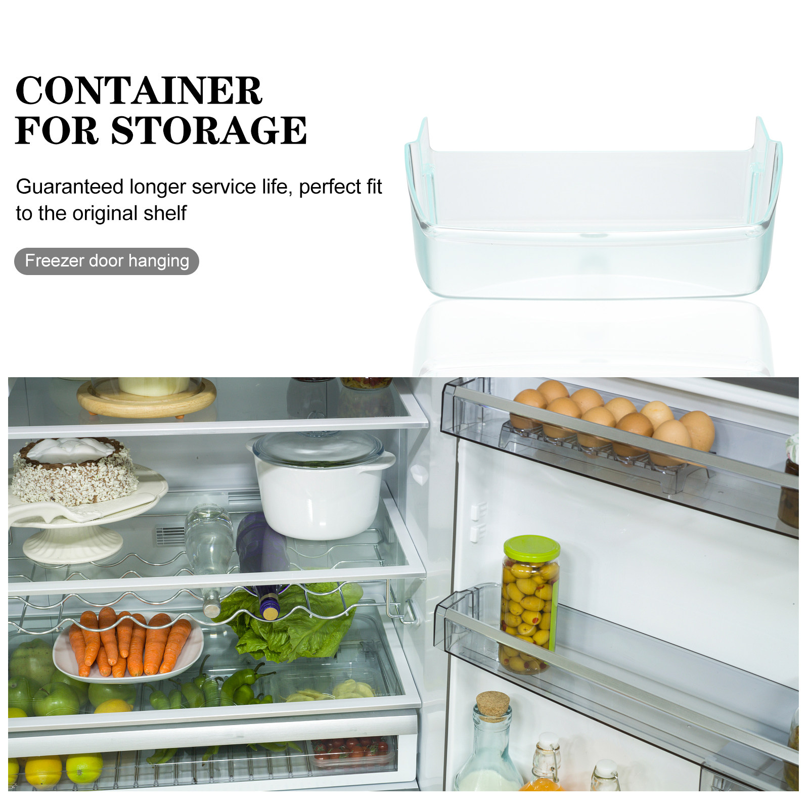 Plastik Buzdolabı Yan Kapı Düz - Food Storage Box Large incelemesi ve fiyatı