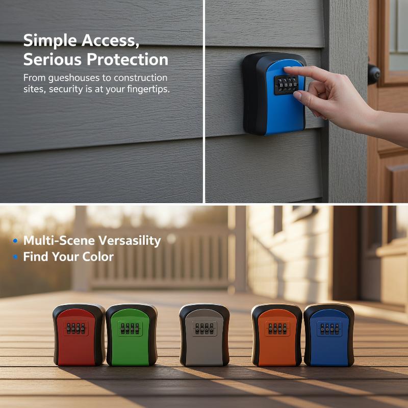 Duvara Monte Edilebilir Anahta - Food Storage Box With Lock And Key incelemesi ve fiyatı