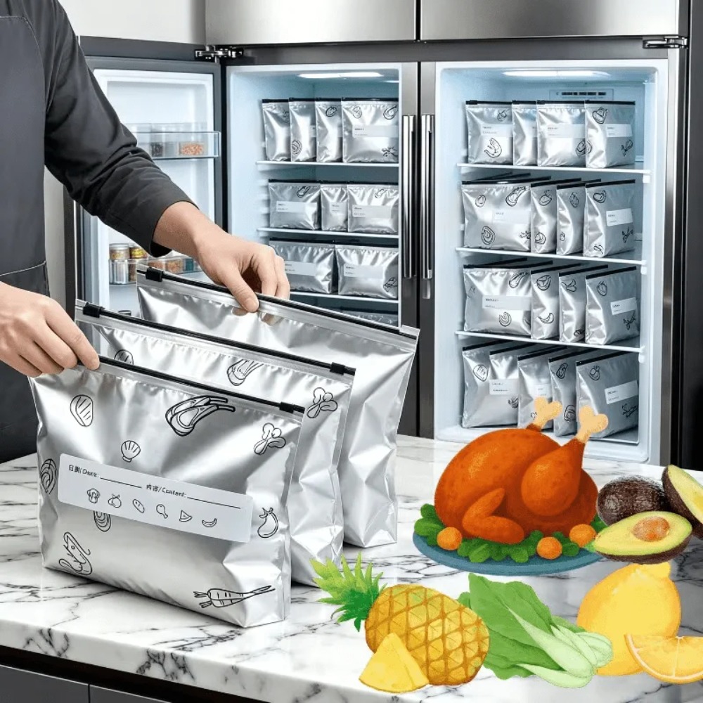 35 Adet Alüminyum Folyo Gıda S - Food Storage Zipper Bags incelemesi ve fiyatı