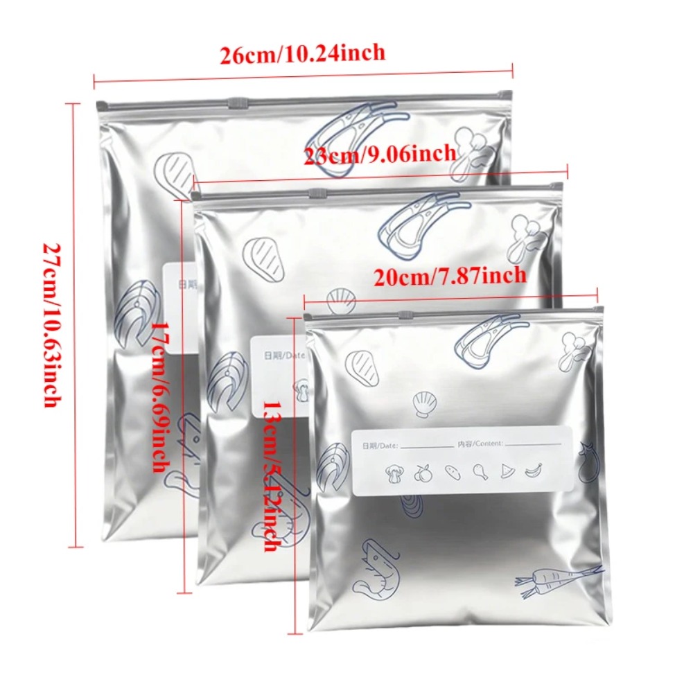 35 Adet Alüminyum Folyo Gıda S - Food Storage Zipper Bags incelemesi ve fiyatı