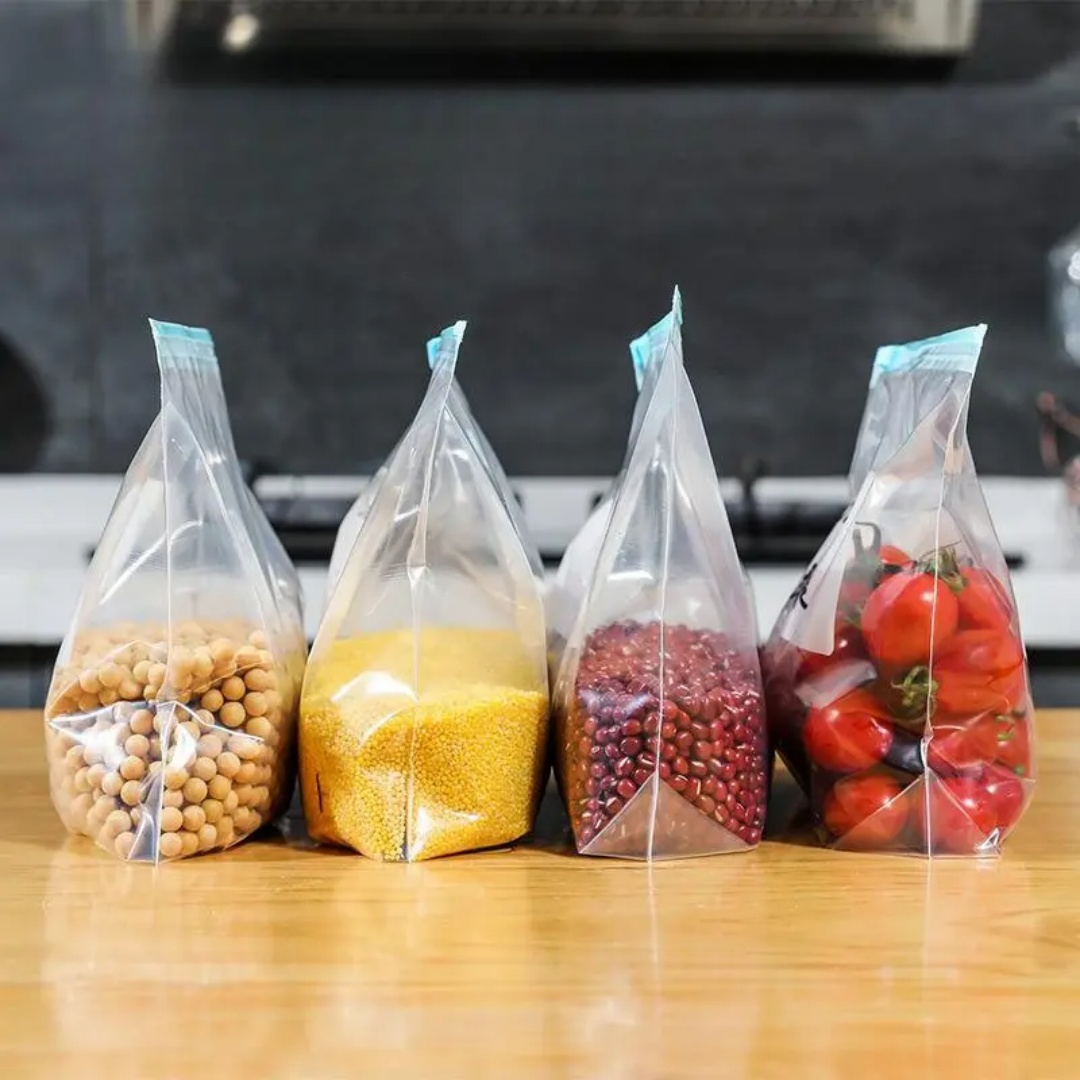 60 adet Yeniden Kullanılabilir - Food Storage Zipper Bags incelemesi ve fiyatı
