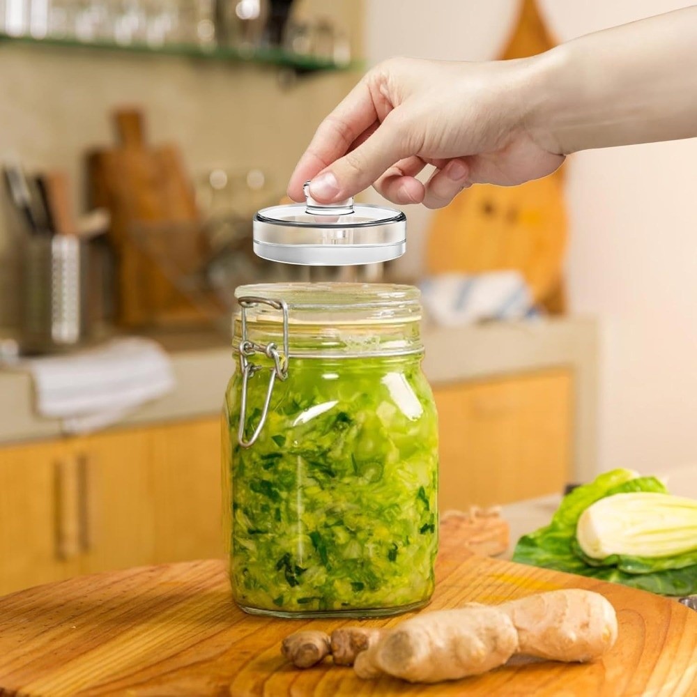 Fermentasyon Cam Ağırlıkları Ş - Mason Jar Wide Mouth incelemesi ve fiyatı