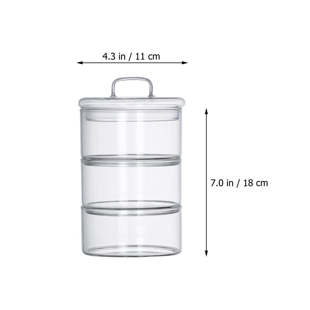 1 takım şeffaf cam saklama kab - Food Storage Containers Glass incelemesi ve fiyatı