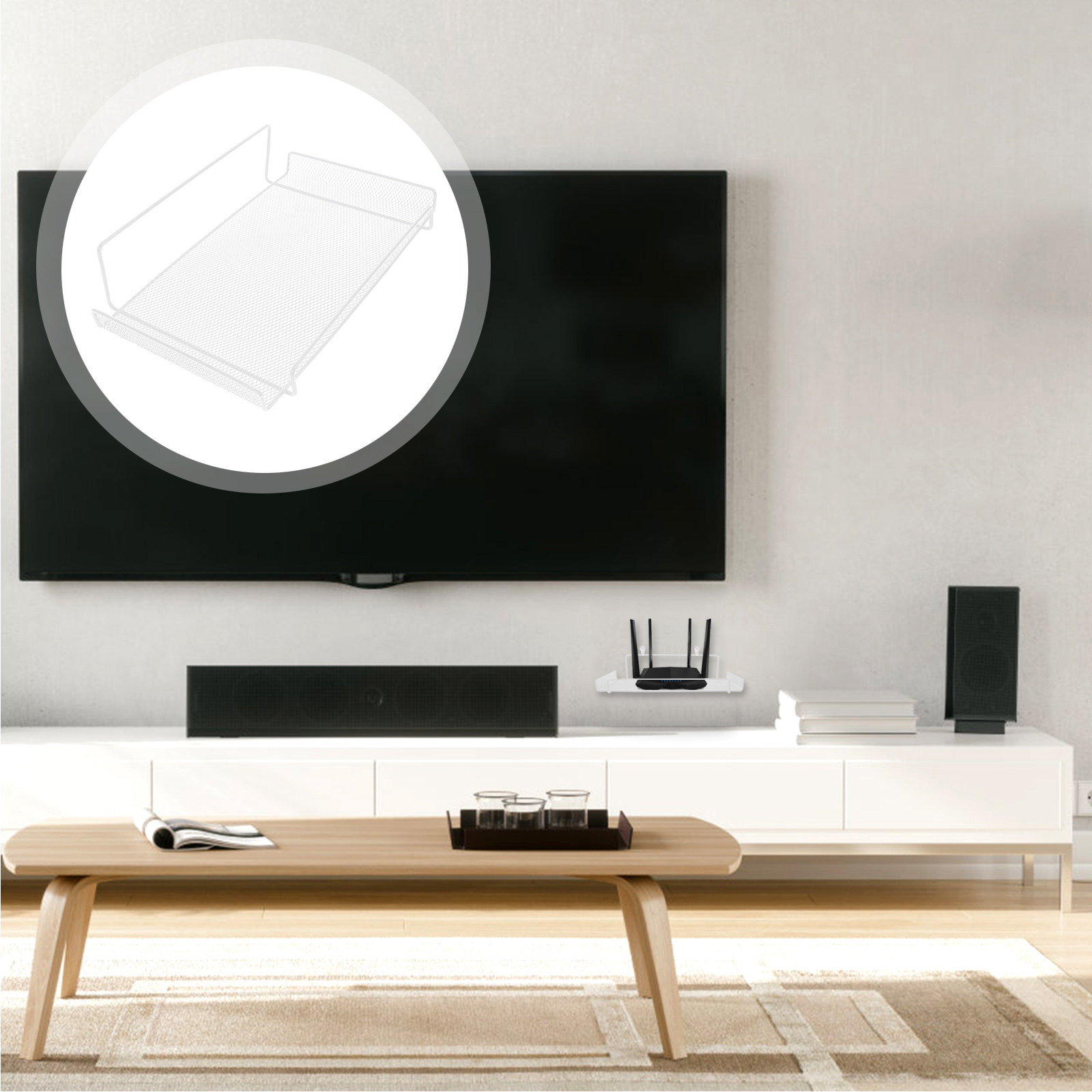 Demir Duvar Montajlı Router Tu - Food Storage Rack incelemesi ve fiyatı