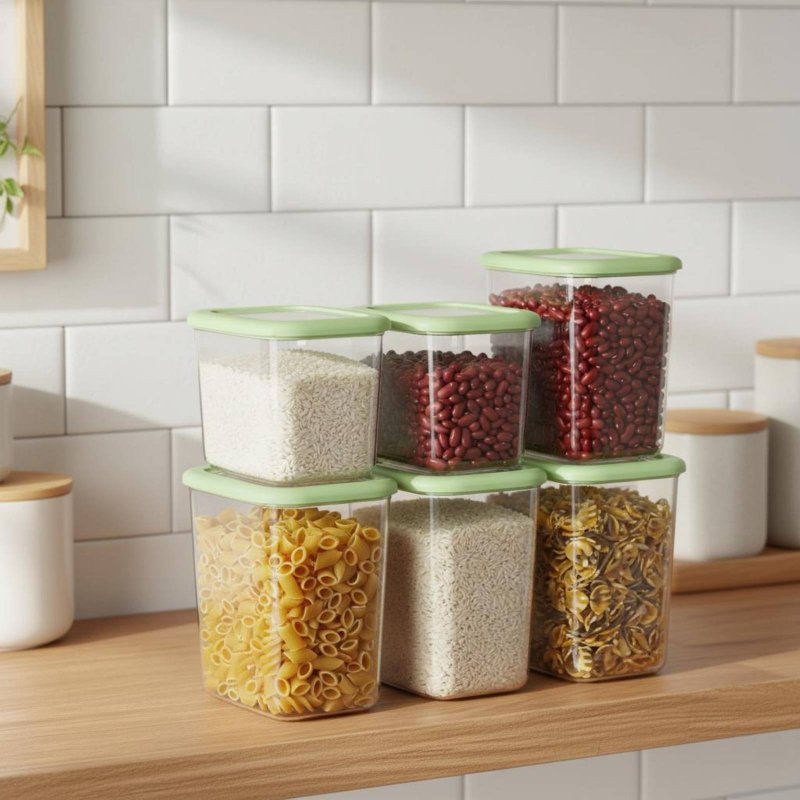 6 Parça Hava Geçirmez Gıda Sak - Food Storage Containers Set incelemesi ve fiyatı