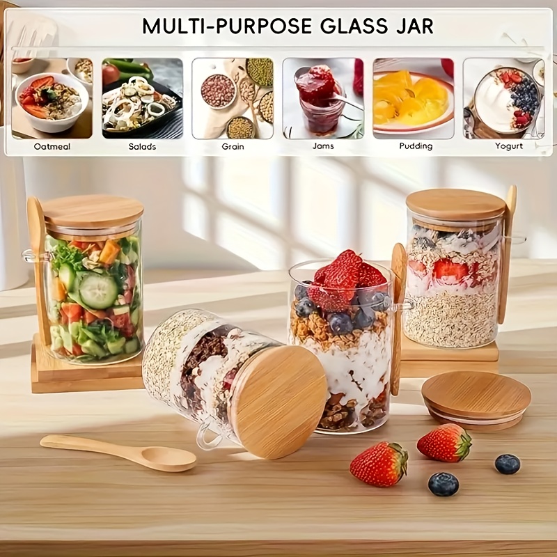1/2/4/8 Parça Yulaf Ezmesi Cam - Food Storage Lidl incelemesi ve fiyatı