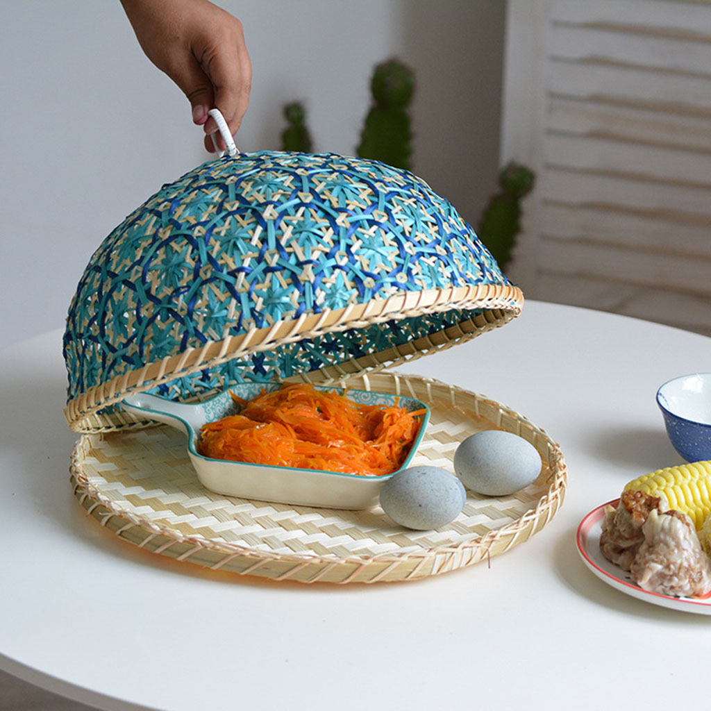 Bambu yemek örtüsü yemek tabağ - Food Storage For Restaurant incelemesi ve fiyatı