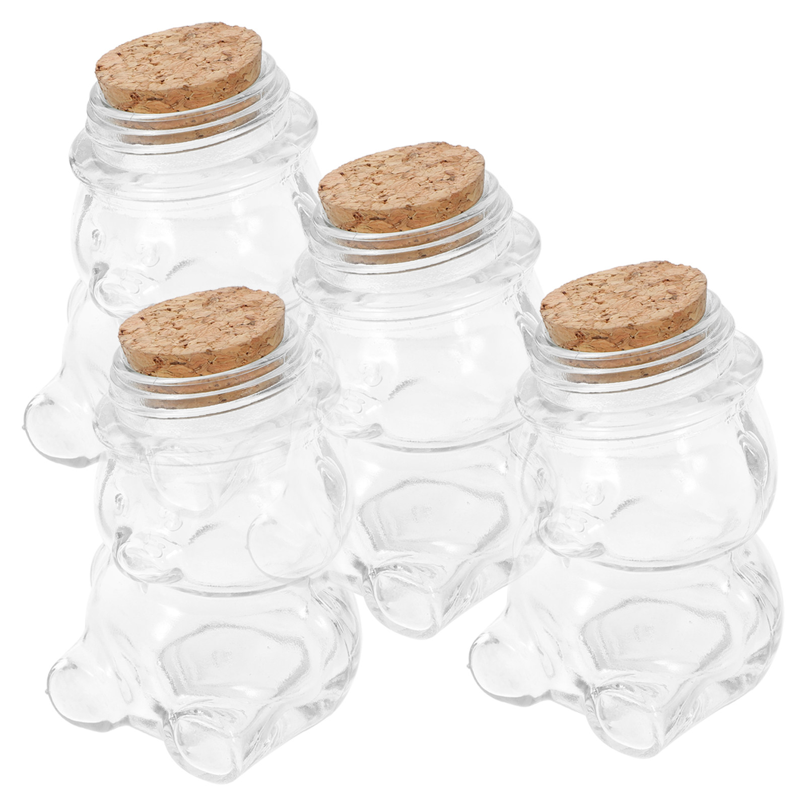 4 adet cam şeker kavanozu seti - Food Storage Containers Glass incelemesi ve fiyatı