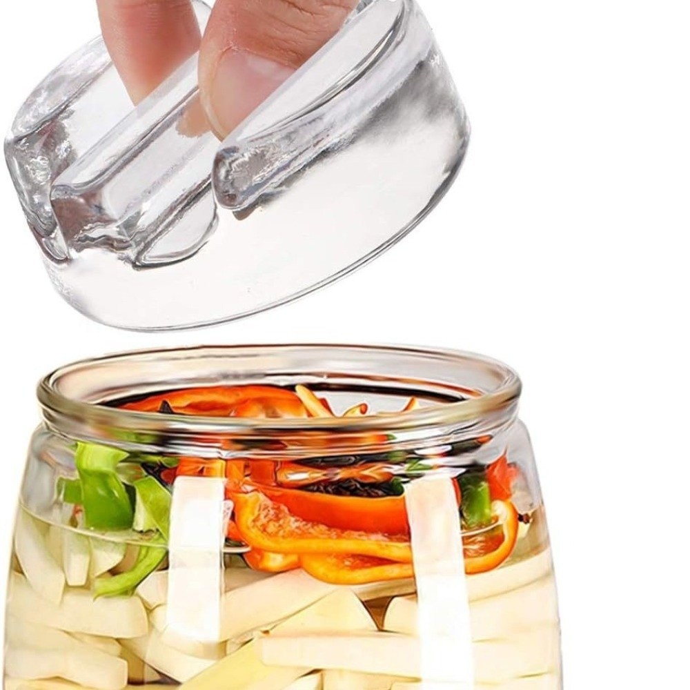 Fermente Edilmiş Cam Ağırlıkla - Mason Jar Wide Mouth incelemesi ve fiyatı