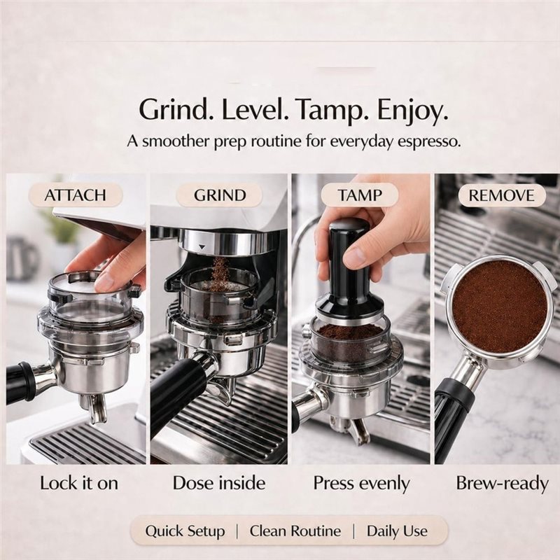 B51CYENİ! Twist-Lock Portafilt - Breville Espresso Barista Express incelemesi ve fiyatı