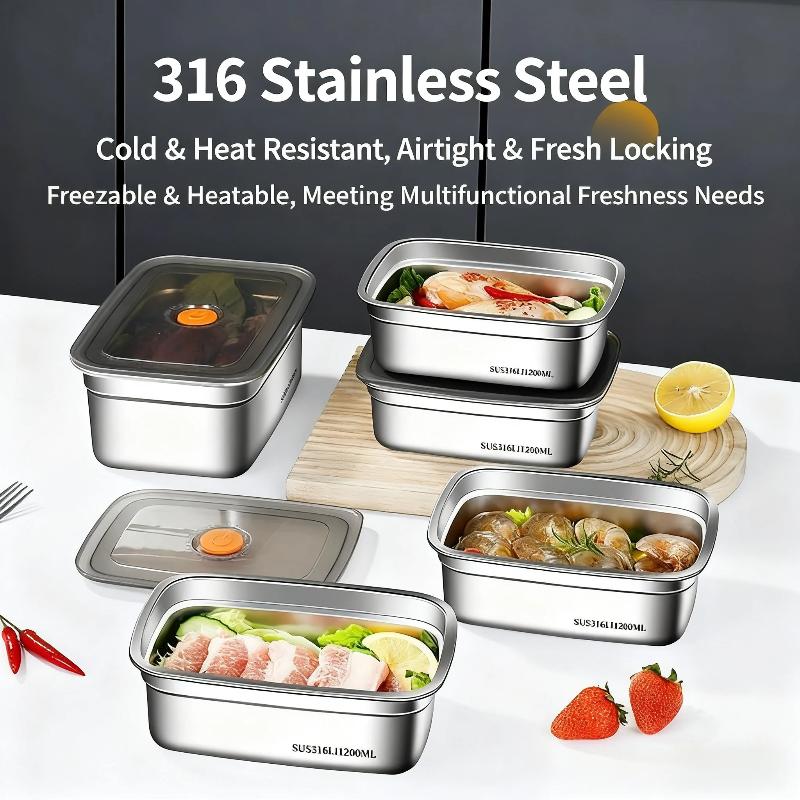 Paslanmaz Çelik Sızdırmaz Besl - Food Storage Box Large incelemesi ve fiyatı