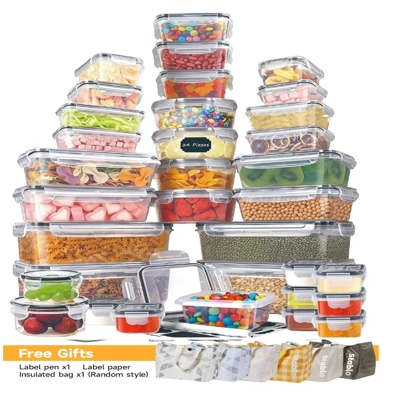 48 Parça BPA İçermeyen Gıda Sa - Food Storage Equipment incelemesi ve fiyatı