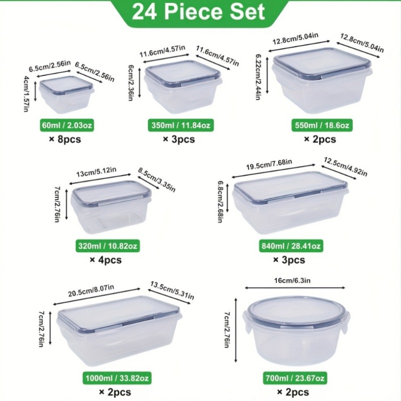 48 Parça BPA İçermeyen Gıda Sa - Food Storage Equipment incelemesi ve fiyatı