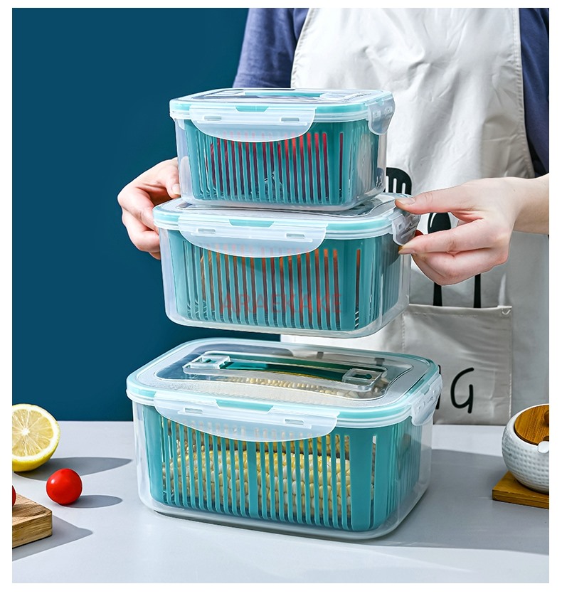 Ev tipi mutfak büyük drenaj se - Food Storage Box Large incelemesi ve fiyatı