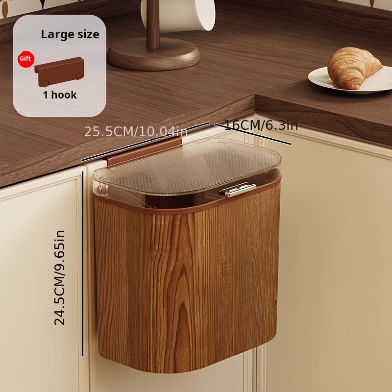 Deliksiz Ahşap Görünümlü Asılı - Food Storage Kitchen Cabinet incelemesi ve fiyatı