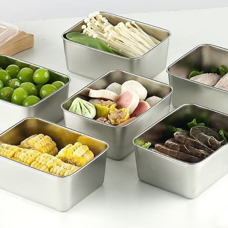 6 Parçalı Paslanmaz Çelik Gıda - Food Storage Containers Set incelemesi ve fiyatı